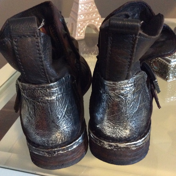 Felmini Targoff Cognac Ankle Boots - Picture 6 of 9